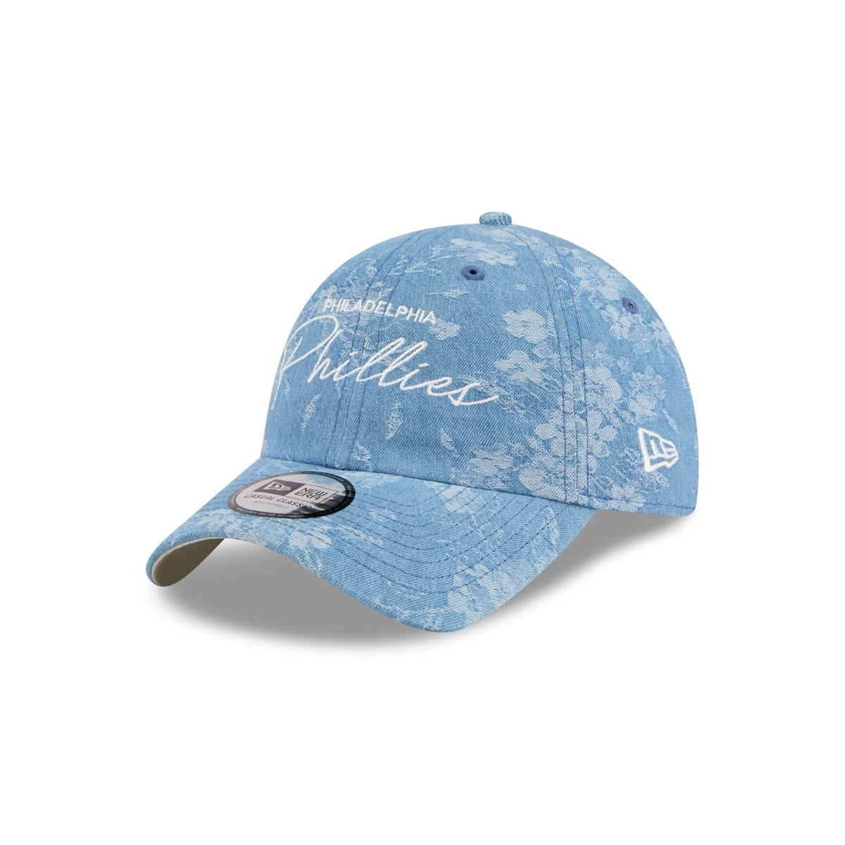 Philadelphia Phillies Blue Leaves Casual Classic Adjustable Hat