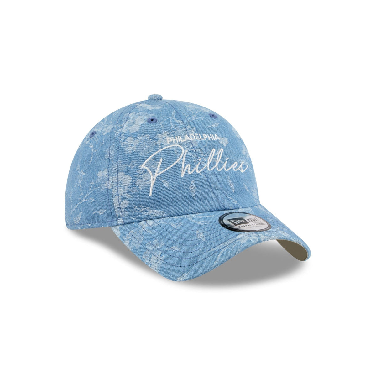Philadelphia Phillies Blue Leaves Casual Classic Adjustable Hat