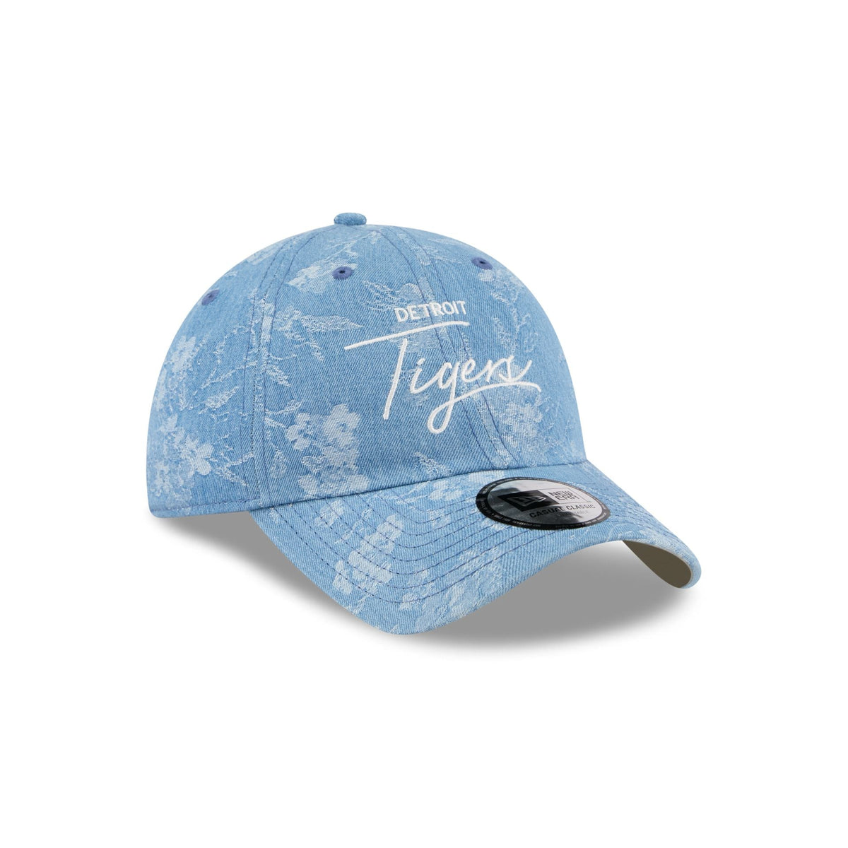 Detroit Tigers Blue Leaves Casual Classic Adjustable Hat