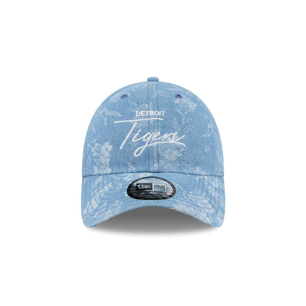 Detroit Tigers Blue Leaves Casual Classic Adjustable Hat