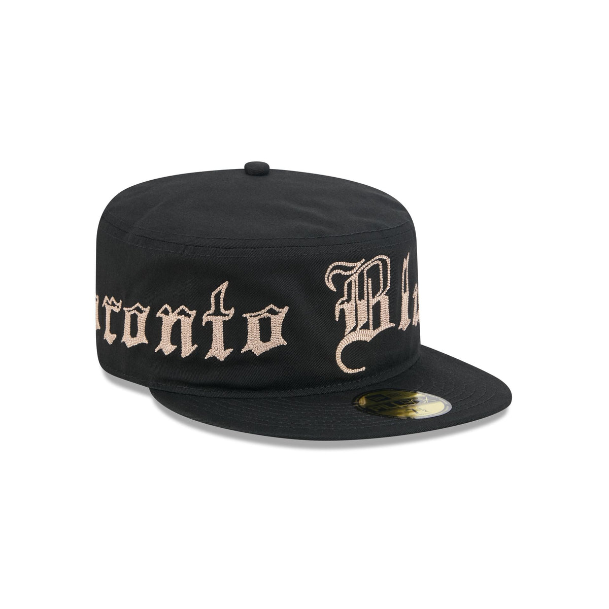 Toronto Blue Jays Gothic Lettering Pillbox Hat
