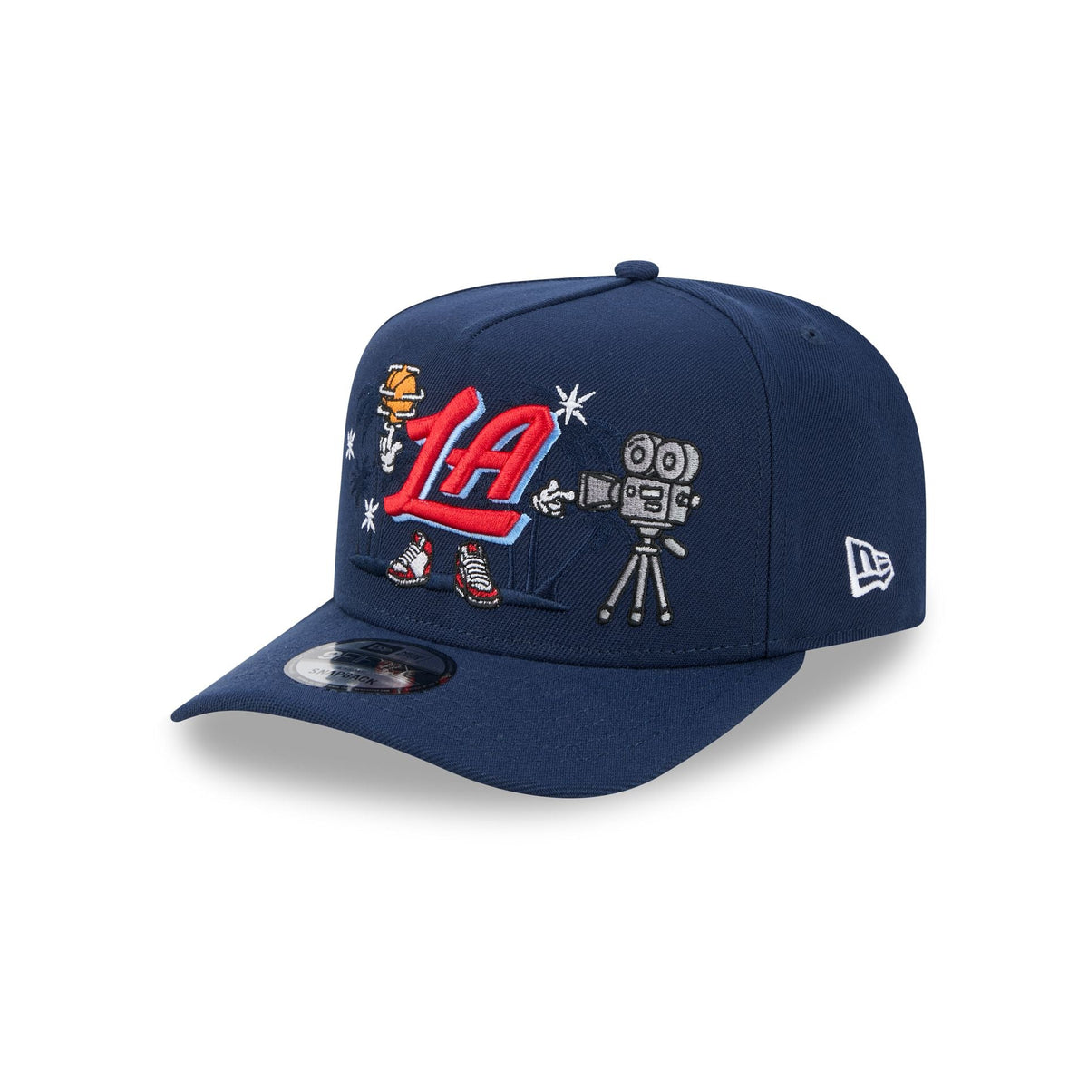 Los Angeles Clippers Cartoon 9FIFTY A-Frame Snapback Hat
