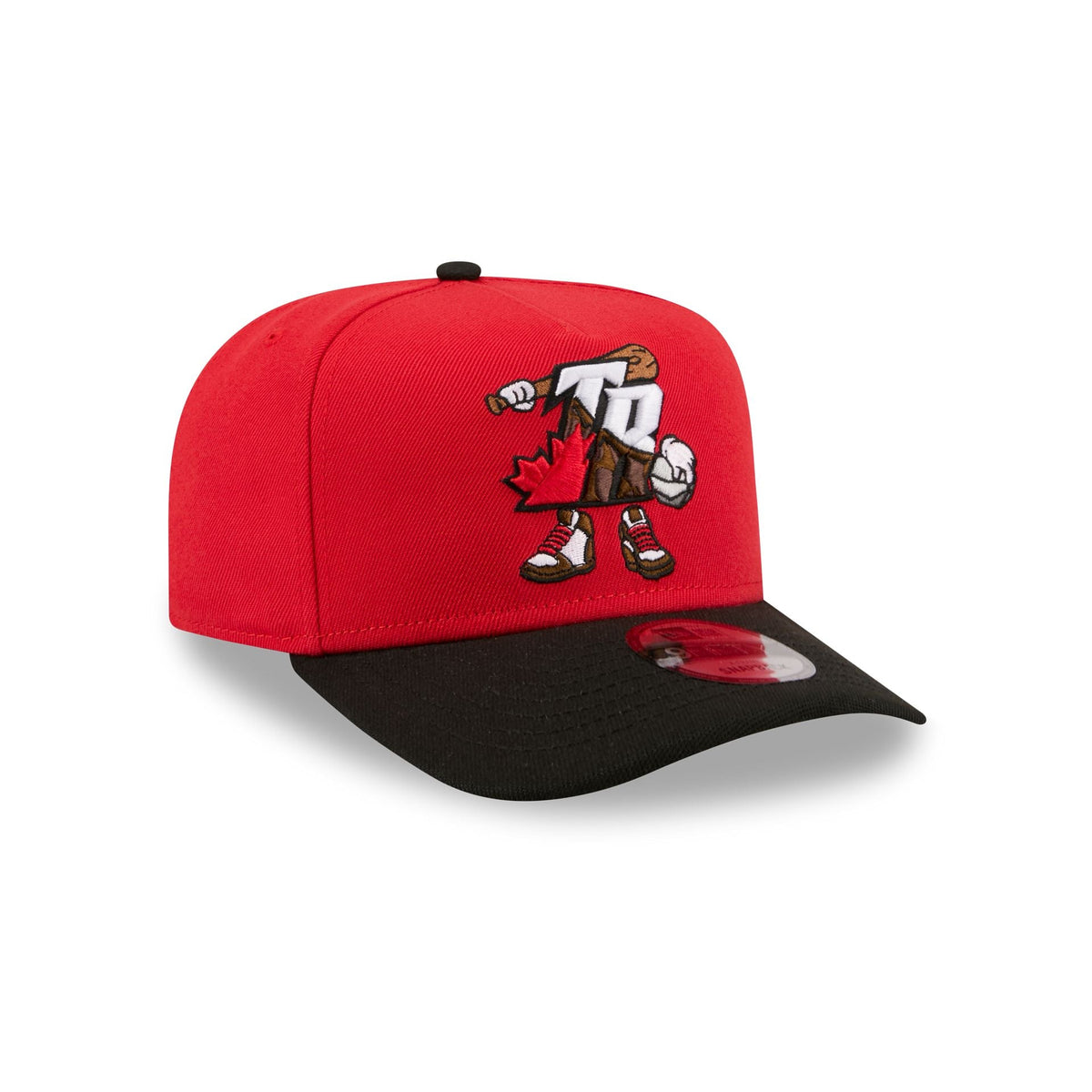 Toronto Raptors Cartoon 9FIFTY A-Frame Snapback Hat