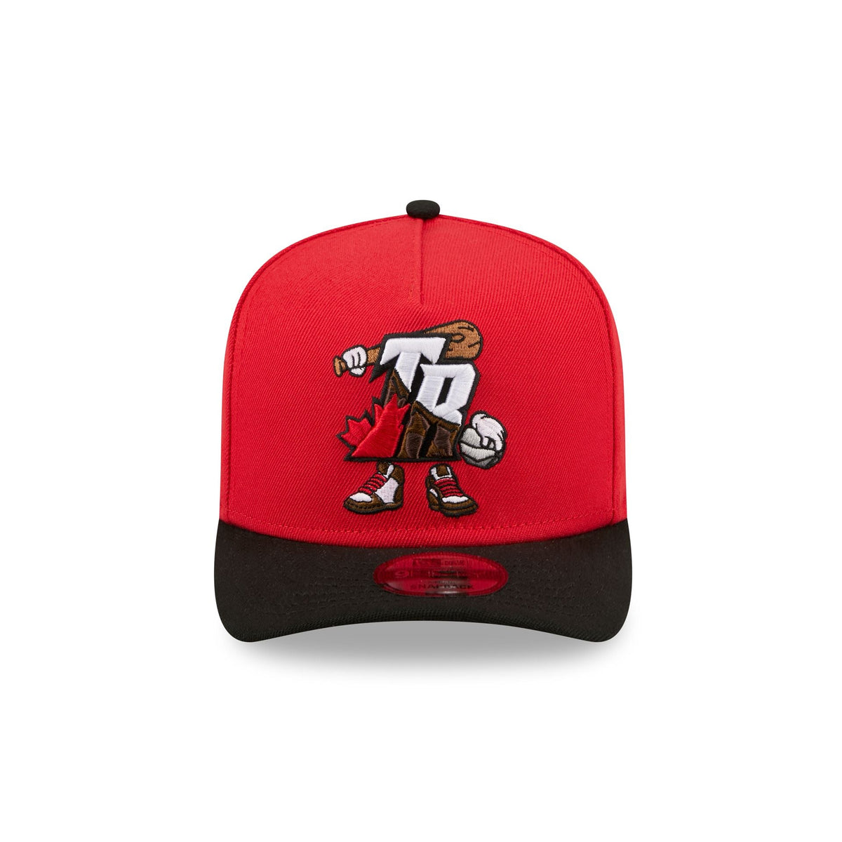 Toronto Raptors Cartoon 9FIFTY A-Frame Snapback Hat