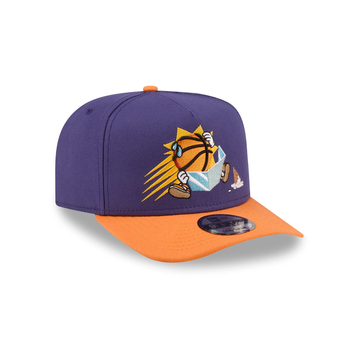 Phoenix Suns Cartoon 9FIFTY A-Frame Snapback Hat