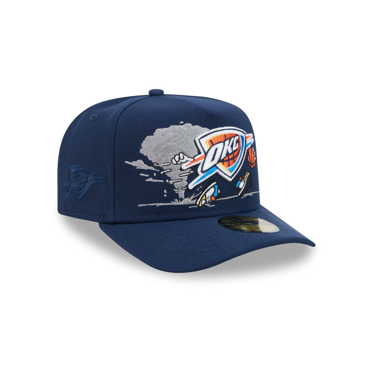 Oklahoma City Thunder Cartoon 59FIFTY A-Frame Fitted Hat