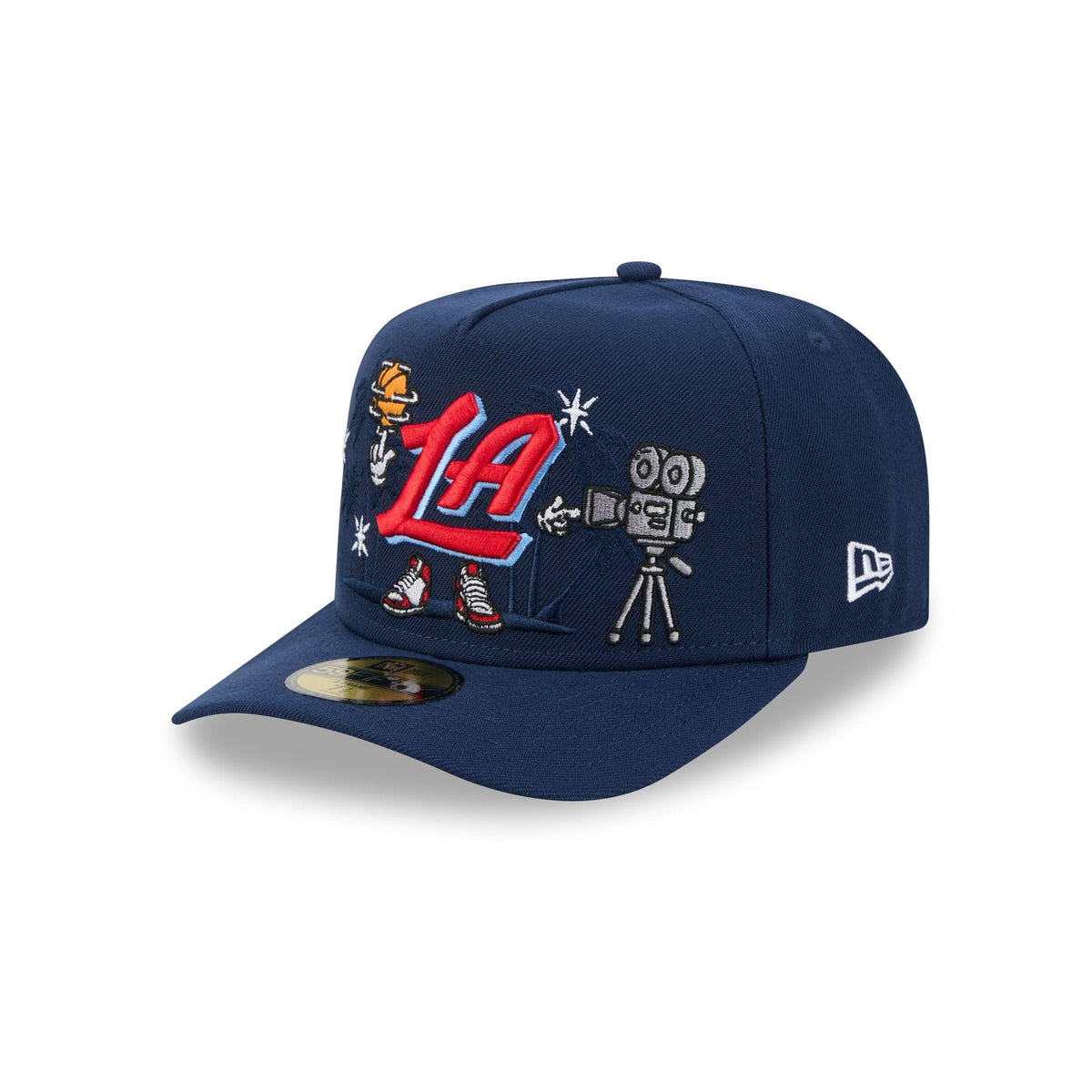 Los Angeles Clippers Cartoon 59FIFTY A-Frame Fitted Hat