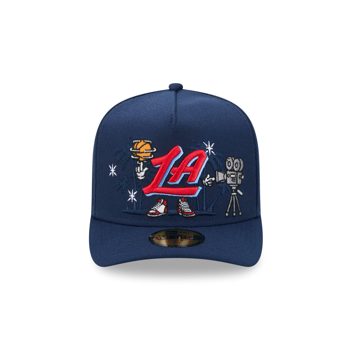 Los Angeles Clippers Cartoon 59FIFTY A-Frame Fitted Hat