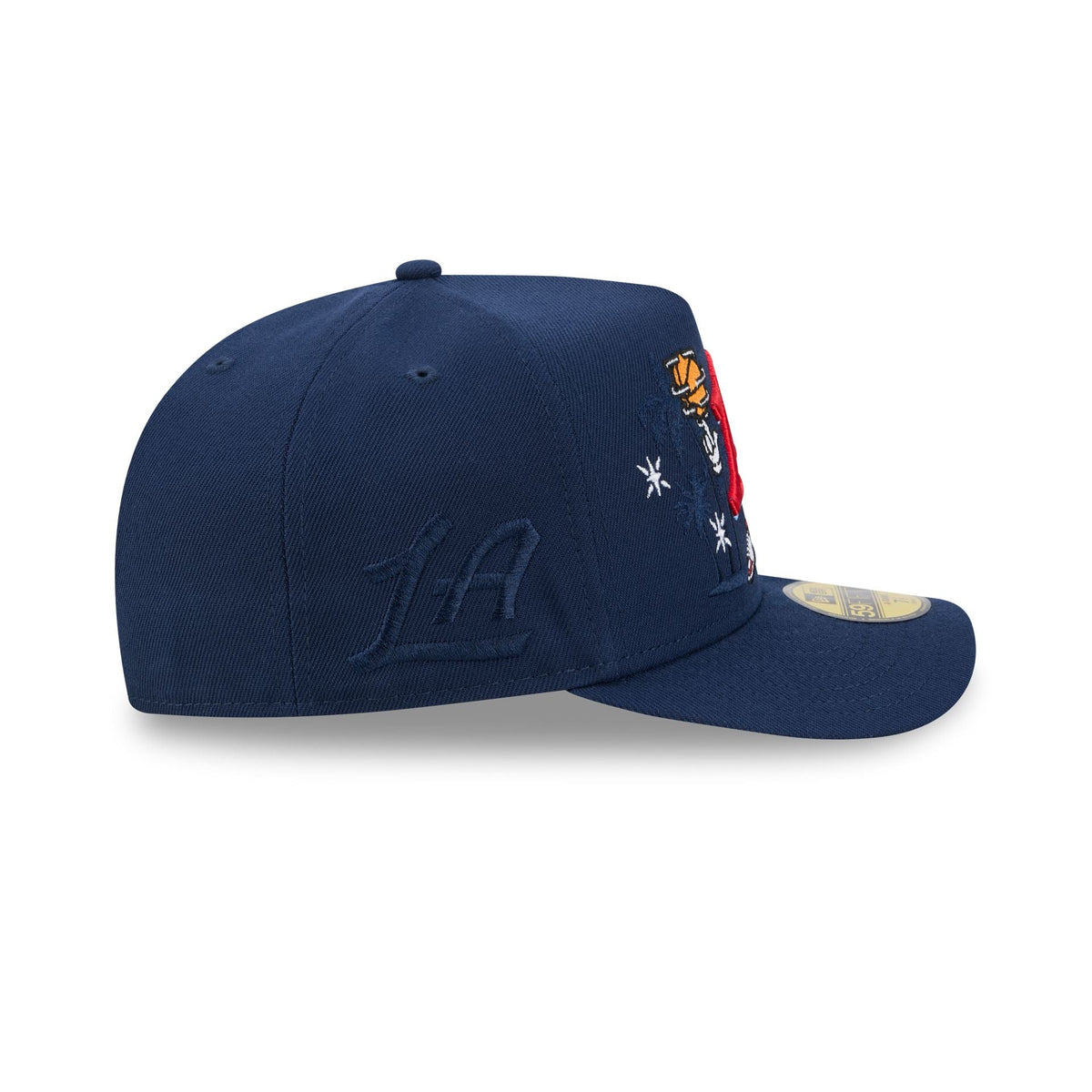Los Angeles Clippers Cartoon 59FIFTY A-Frame Fitted Hat