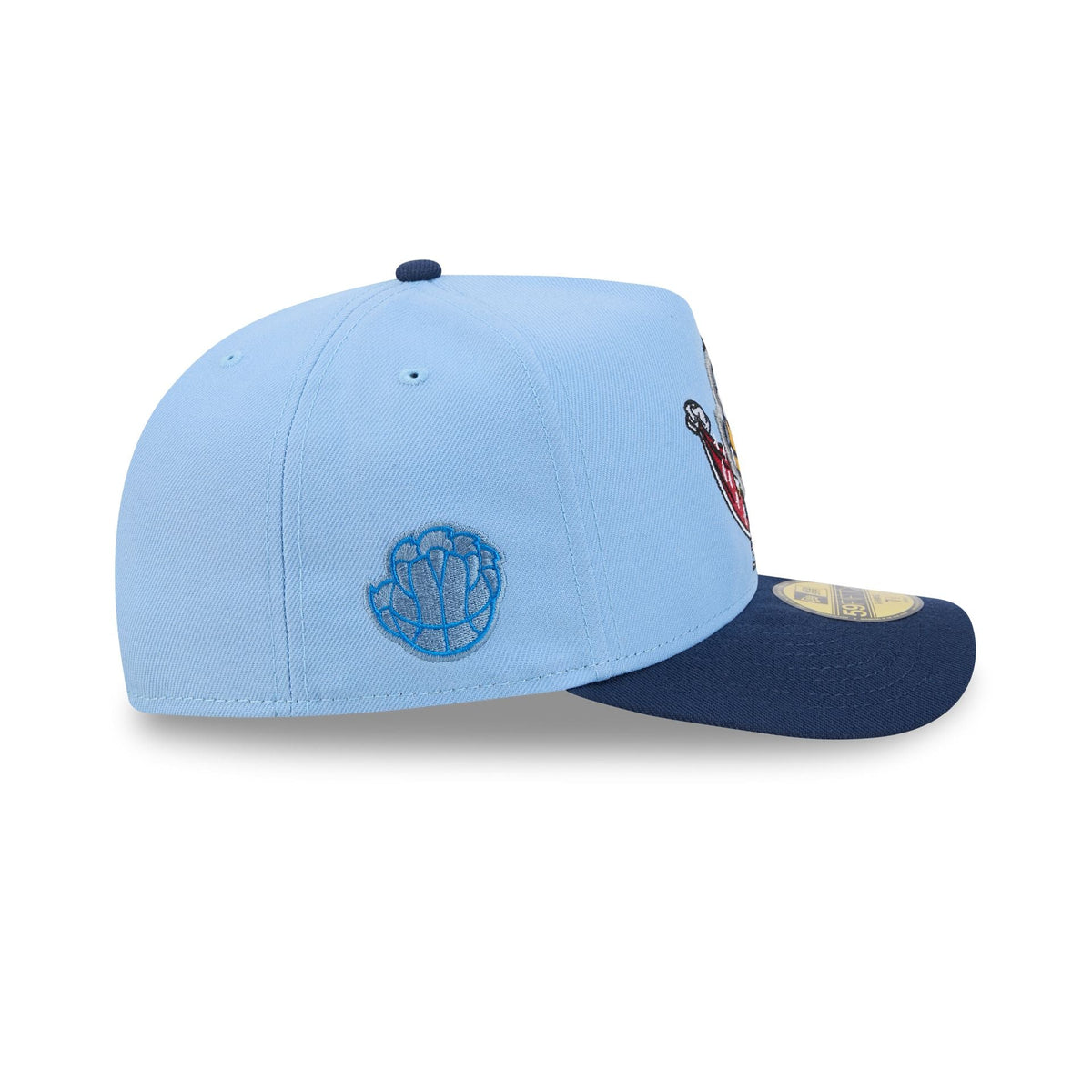 Memphis Grizzlies Cartoon 59FIFTY A-Frame Fitted Hat