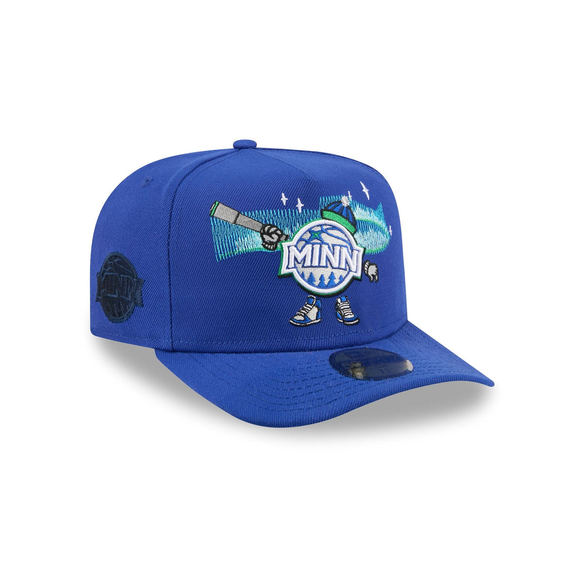 Minnesota Timberwolves Cartoon 59FIFTY A-Frame Fitted Hat