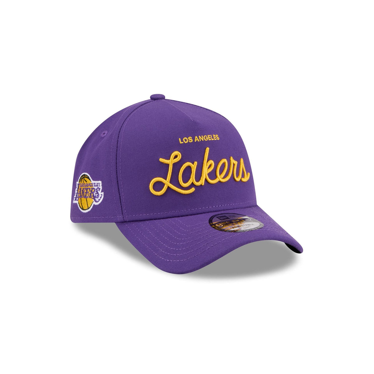 Malbon Golf x Los Angeles Lakers 9FORTY A-Frame Snapback Hat