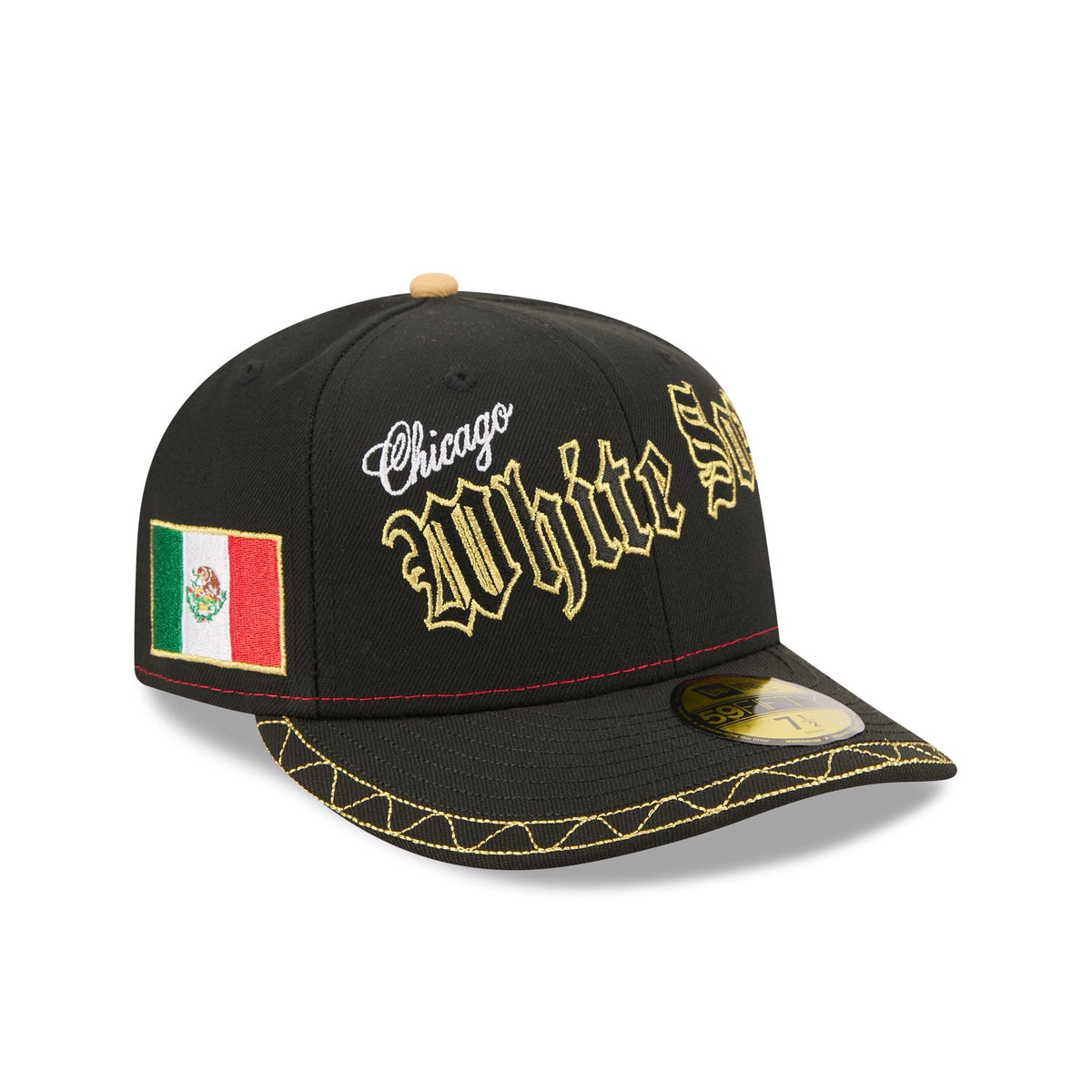 Chicago White Sox Cinco de Mayo Black 59FIFTY Fitted Hat