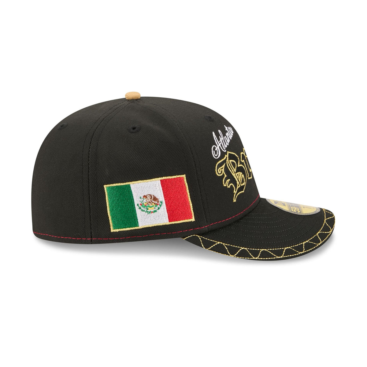 Atlanta Braves Cinco de Mayo Black 59FIFTY Fitted Hat
