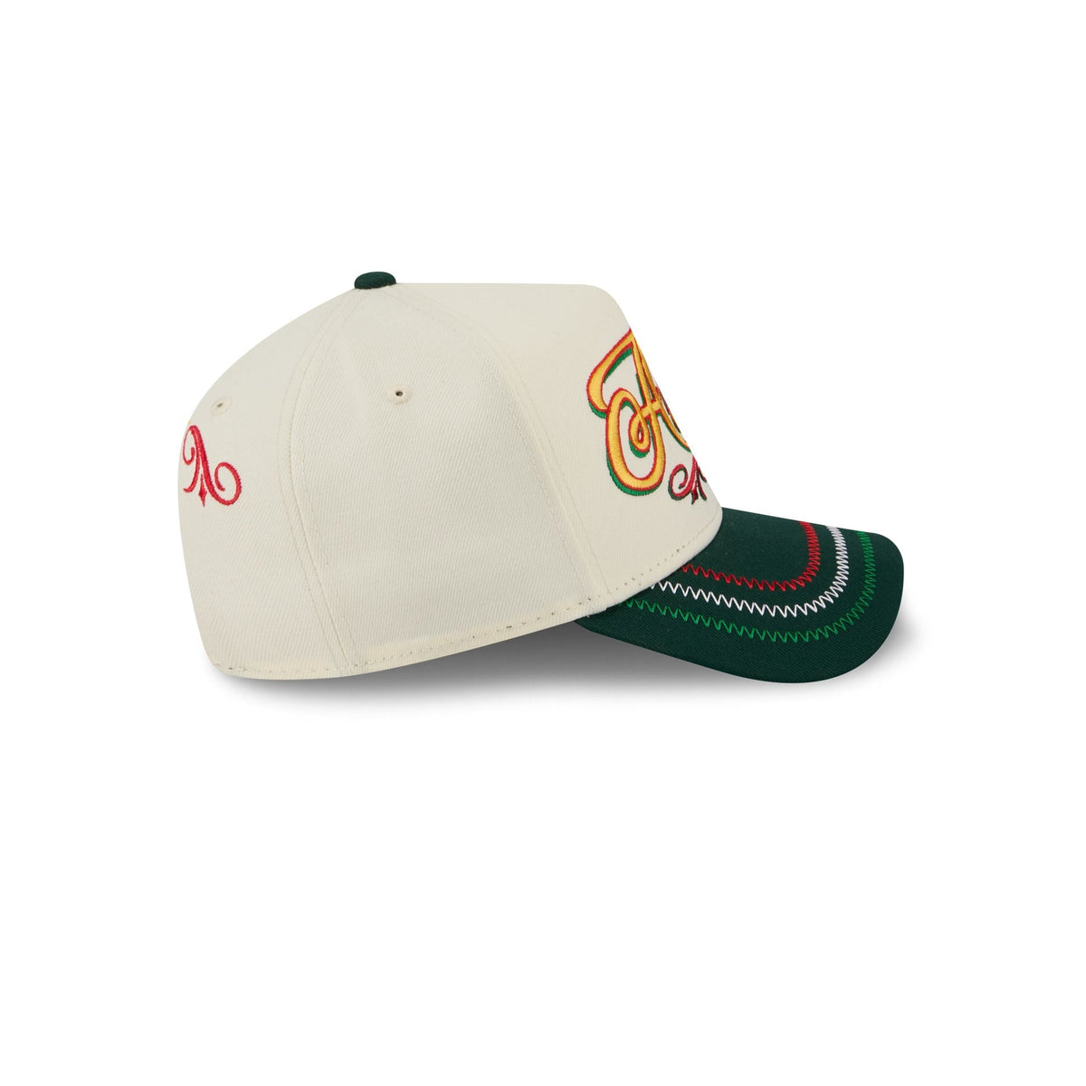Houston Astros Cinco de Mayo Chrome White 9FORTY A-Frame Snapback Hat