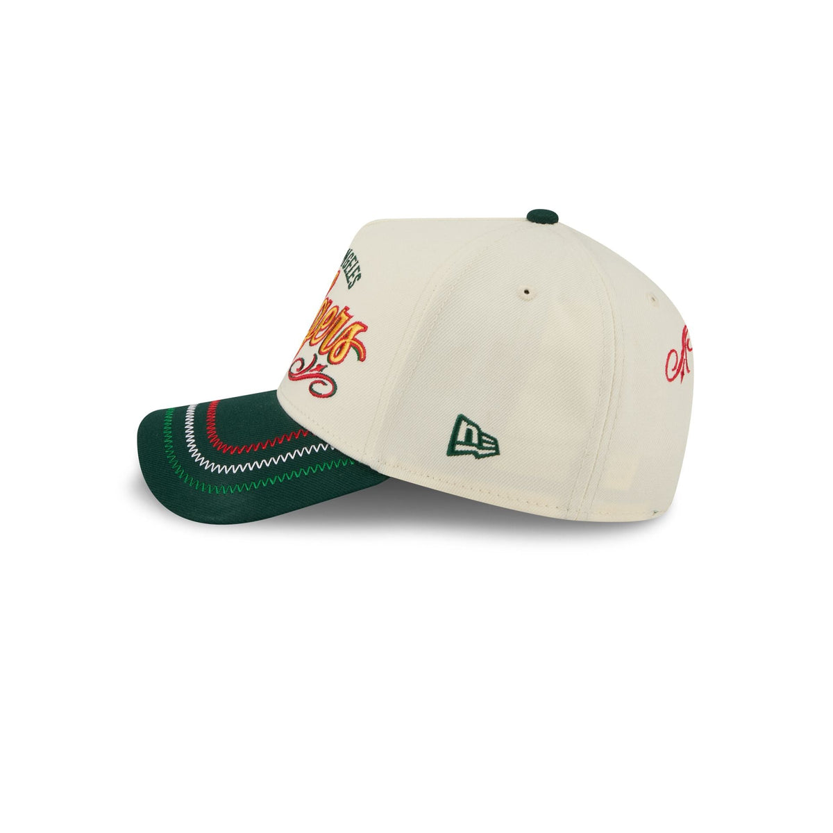 Los Angeles Dodgers Cinco de Mayo Chrome White 9FORTY A-Frame Snapback Hat