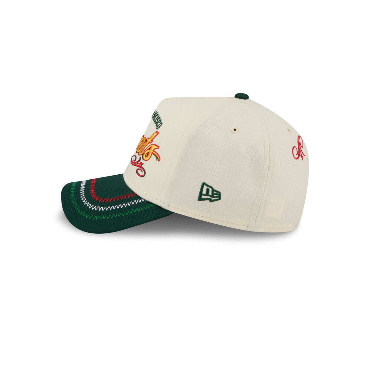 San Francisco Giants Cinco de Mayo Chrome White 9FORTY A-Frame Snapback Hat