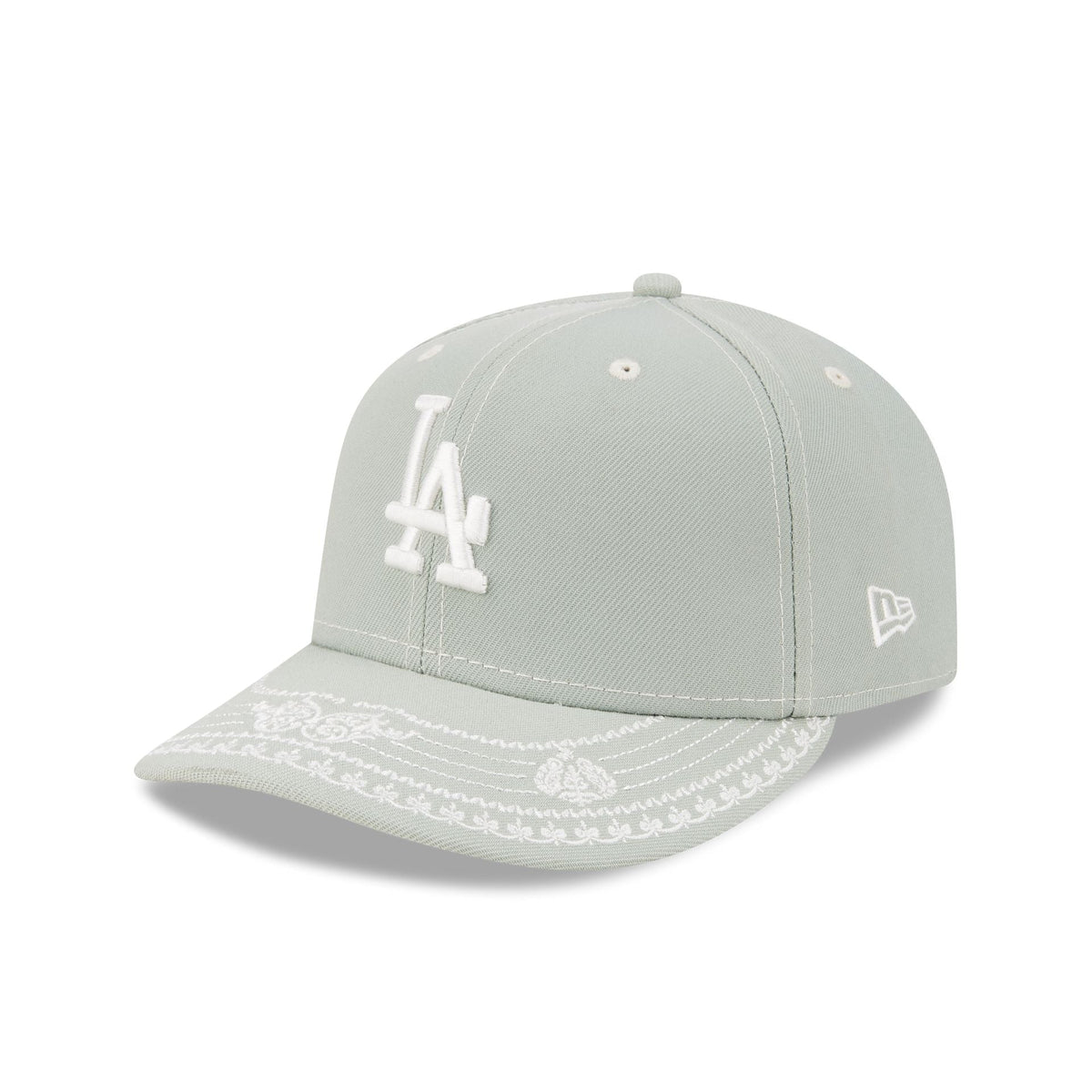 Los Angeles Dodgers Everest Green Stitched 59FIFTY Fitted Hat
