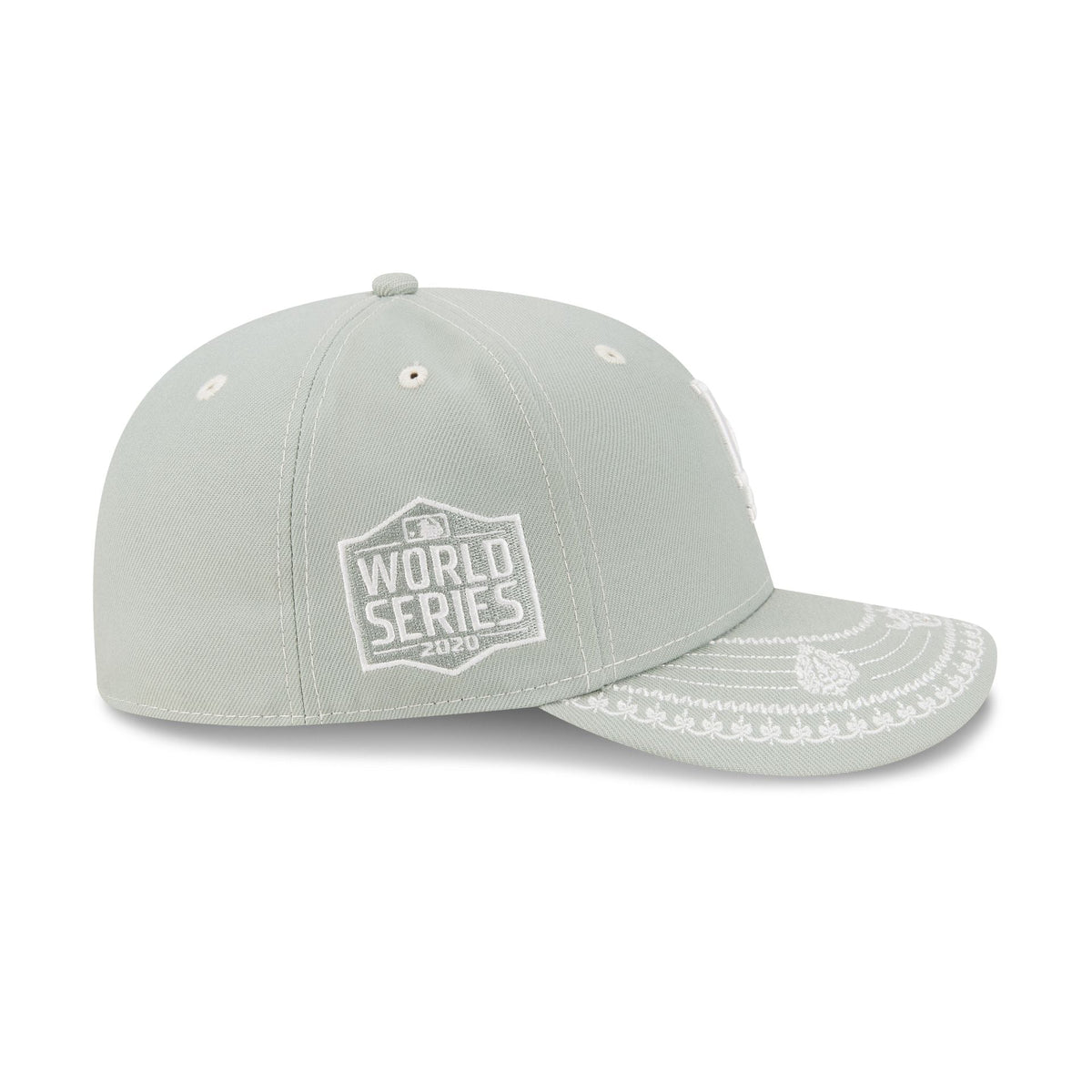Los Angeles Dodgers Everest Green Stitched 59FIFTY Fitted Hat