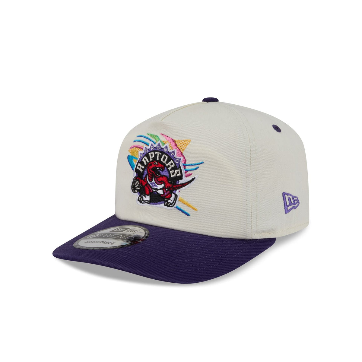 Toronto Raptors Hardwood Classics Retro Chrome 19TWENTY Adjustable Hat