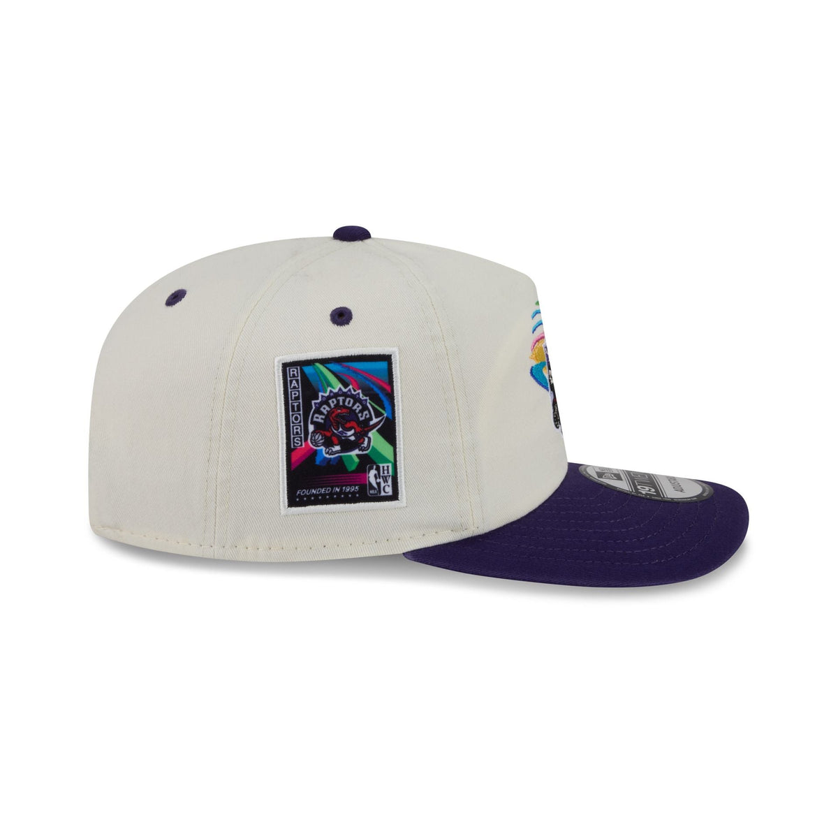 Toronto Raptors Hardwood Classics Retro Chrome 19TWENTY Adjustable Hat