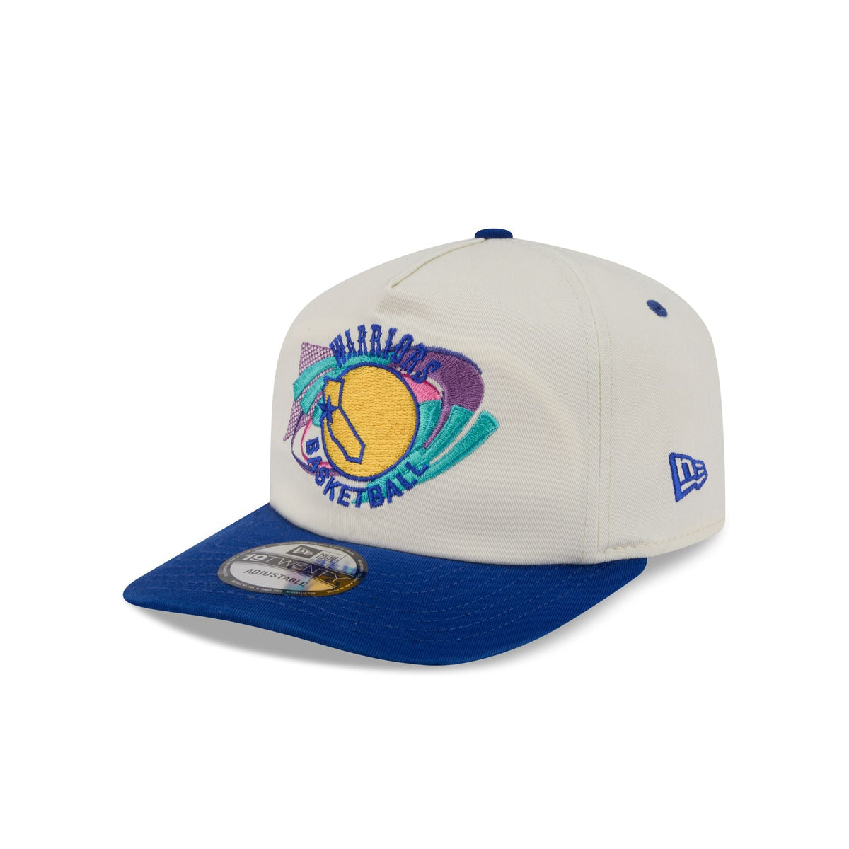 Golden State Warriors Hardwood Classics Retro Chrome 19TWENTY Adjustable Hat