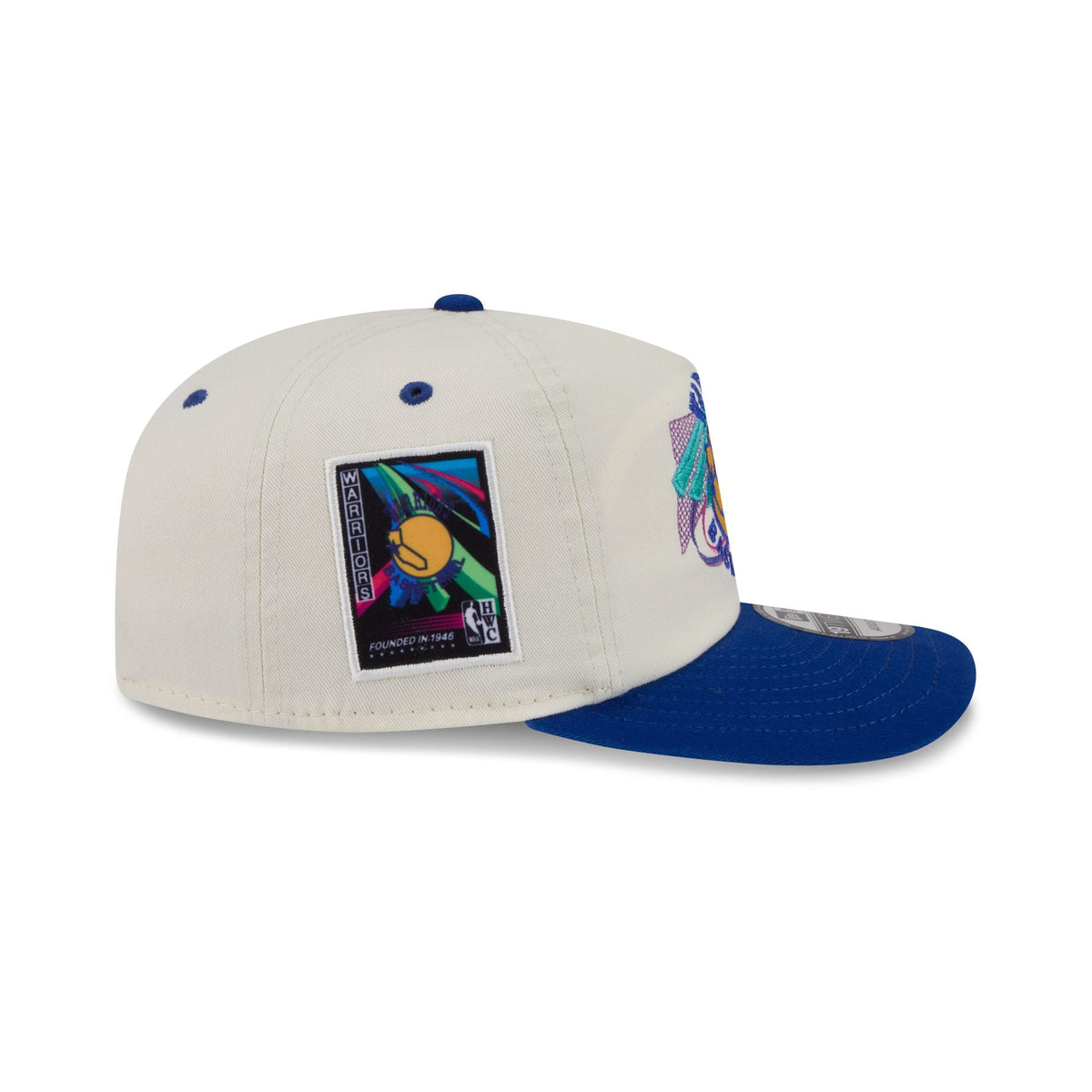 Golden State Warriors Hardwood Classics Retro Chrome 19TWENTY Adjustable Hat