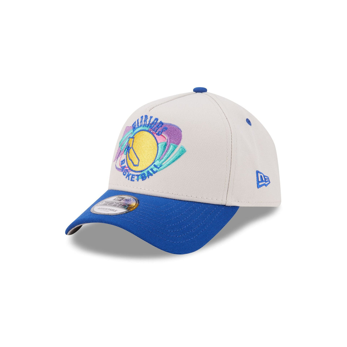 Golden State Warriors Hardwood Classics Retro Stone 9FORTY A-Frame Snapback Hat