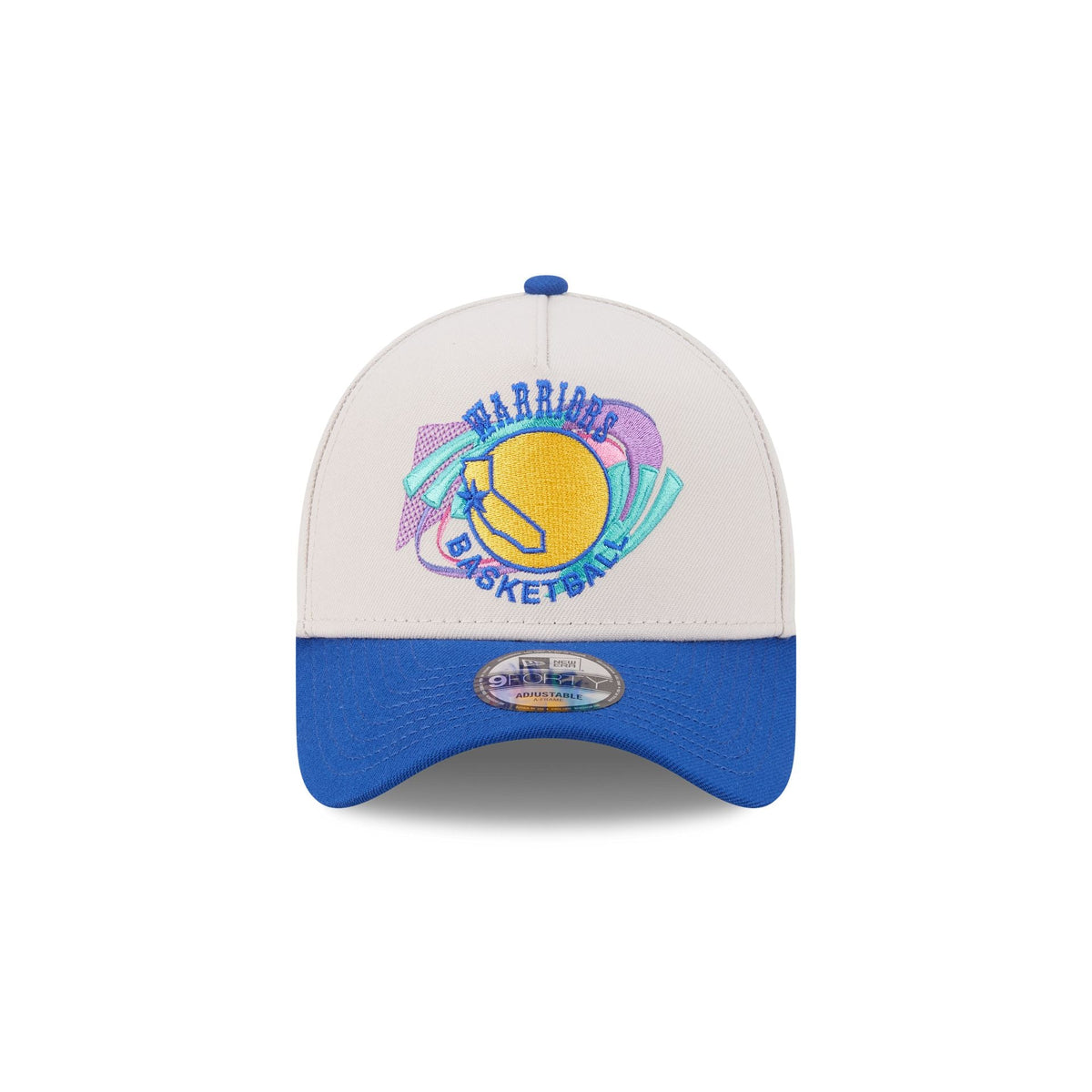 Golden State Warriors Hardwood Classics Retro Stone 9FORTY A-Frame Snapback Hat