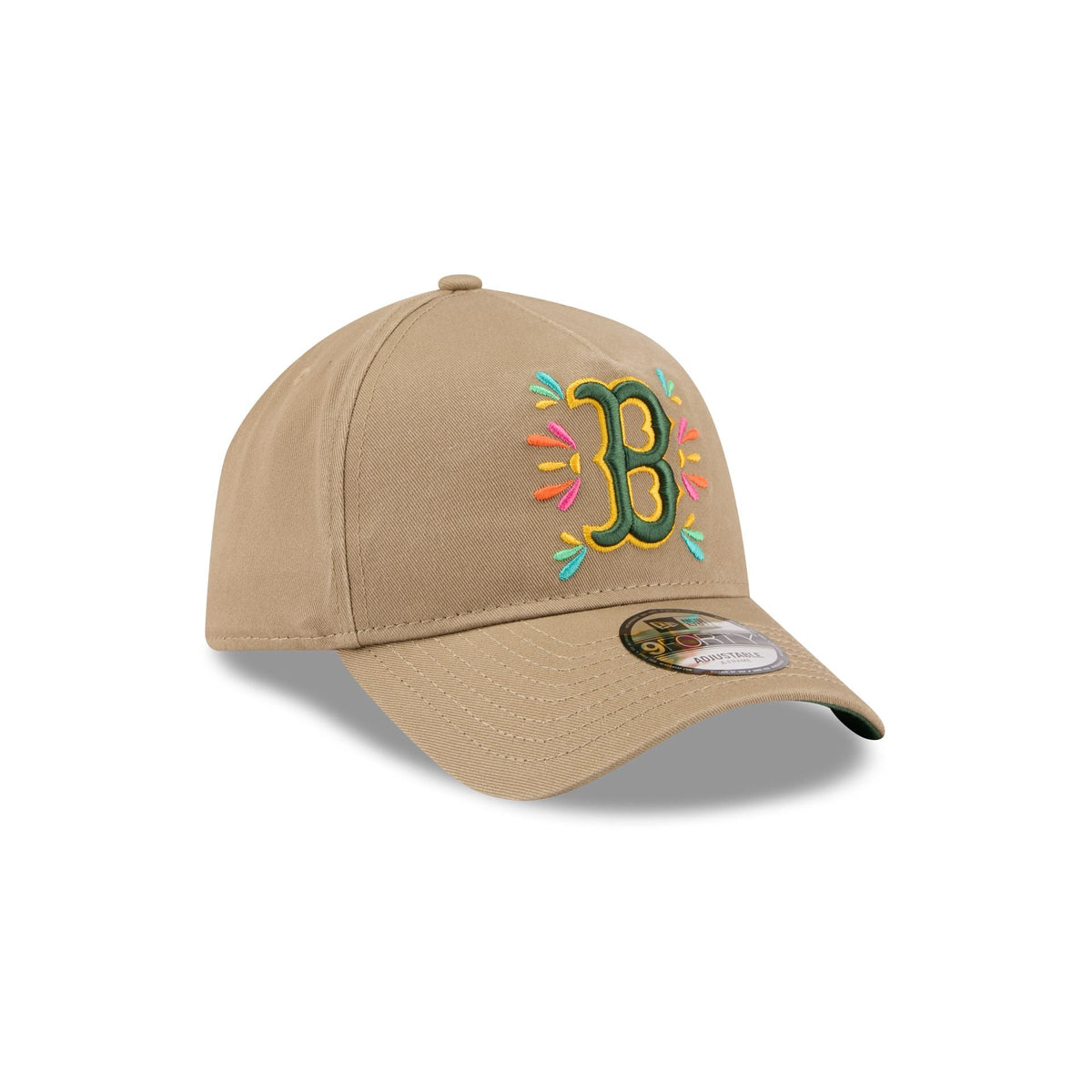 Boston Red Sox Vibrant Festivities 9FORTY A-Frame Snapback Hat