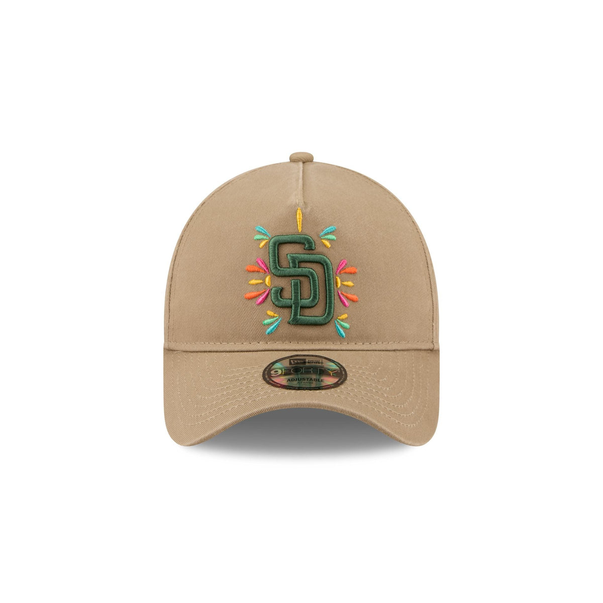 San Diego Padres Vibrant Festivities 9FORTY A-Frame Snapback Hat