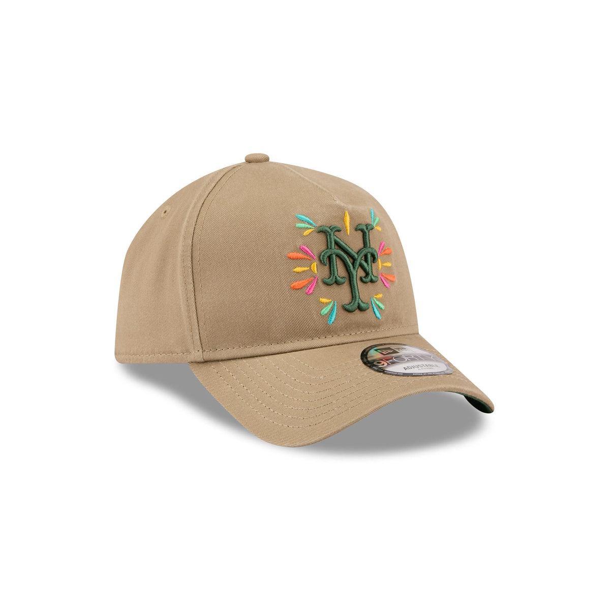 New York Mets Vibrant Festivities 9FORTY A-Frame Snapback Hat