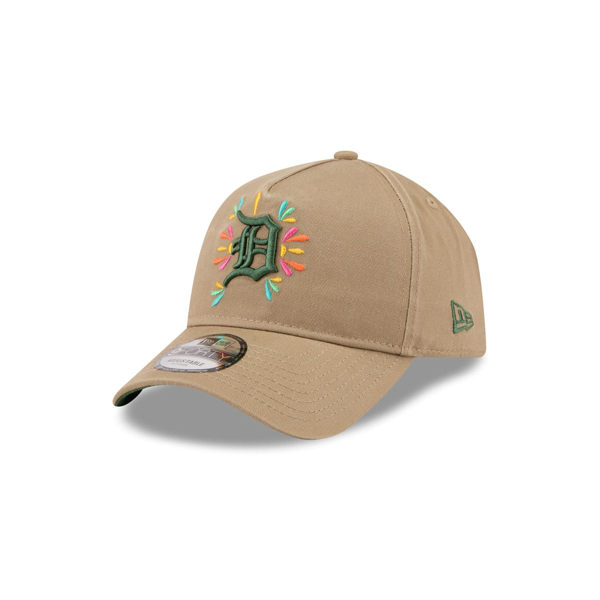 Detroit Tigers Vibrant Festivities 9FORTY A-Frame Snapback Hat