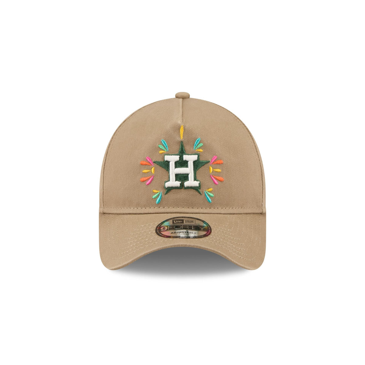 Houston Astros Vibrant Festivities 9FORTY A-Frame Snapback Hat