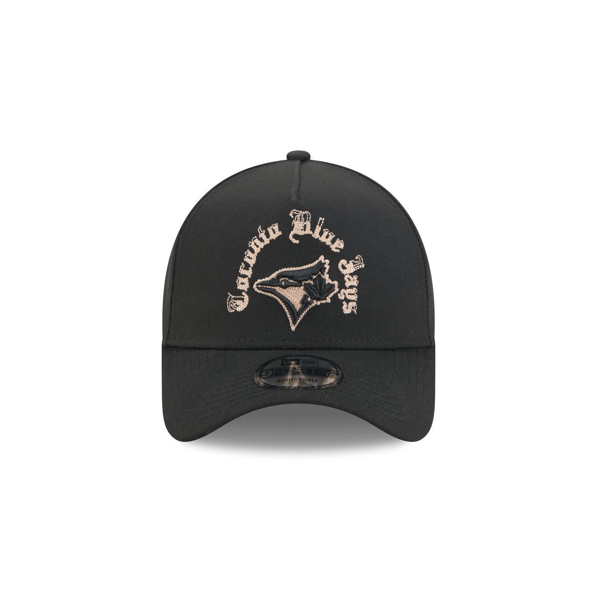 Toronto Blue Jays Gothic Lettering 9FORTY A-Frame Snapback Hat