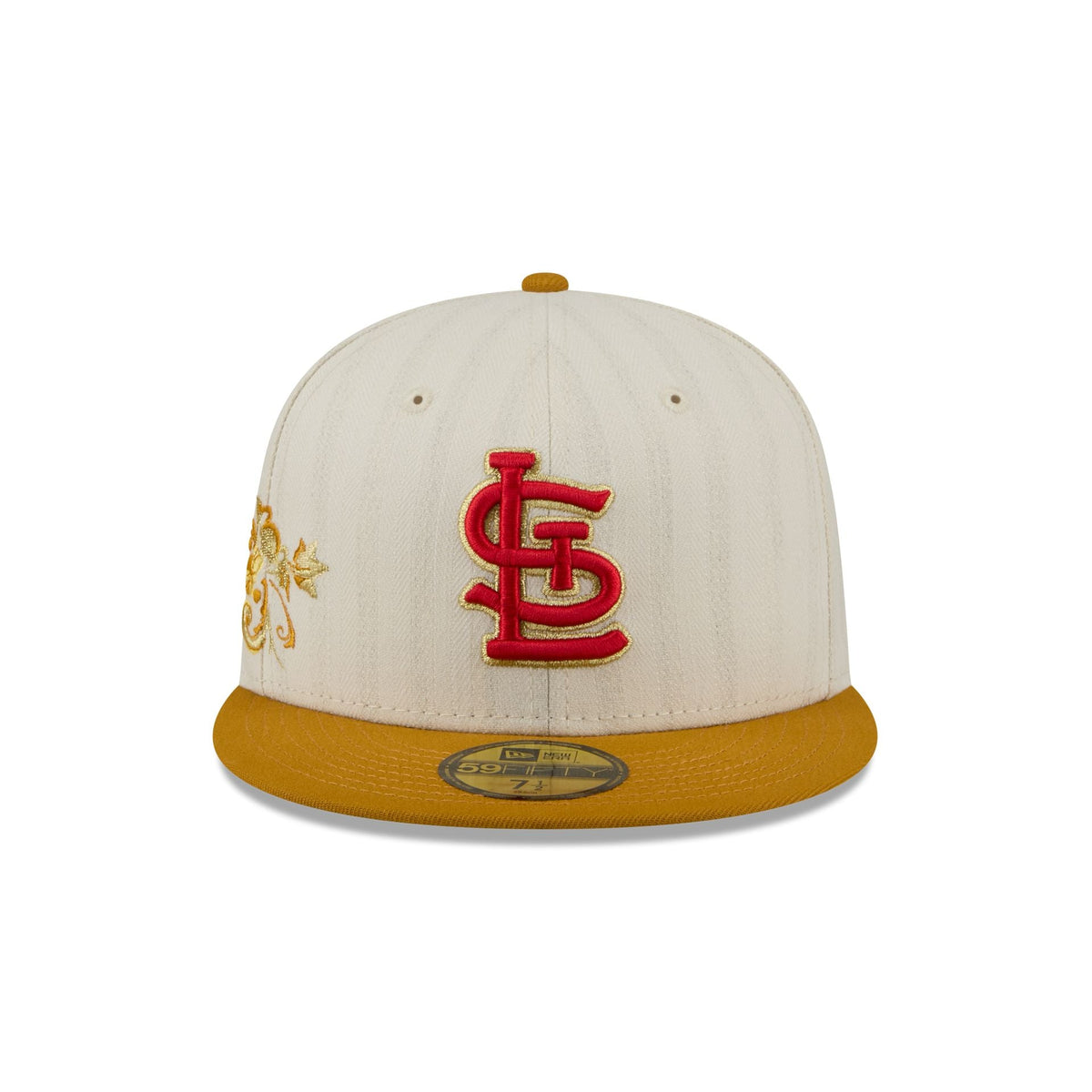 St. Louis Cardinals Chrome Herringbone 59FIFTY Fitted Hat