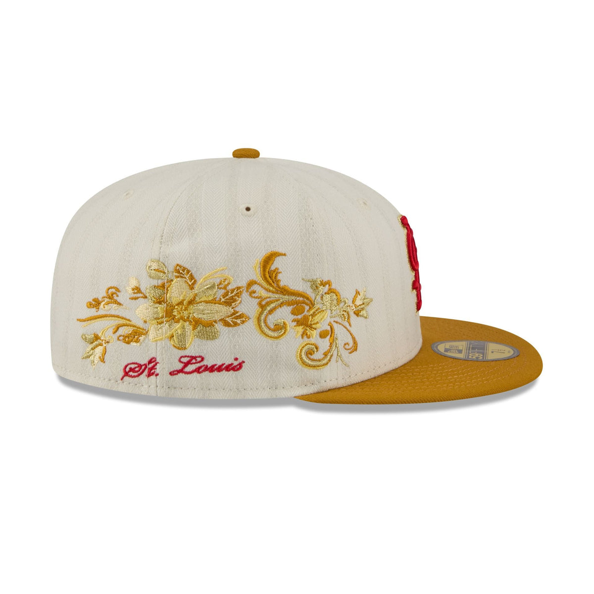St. Louis Cardinals Chrome Herringbone 59FIFTY Fitted Hat