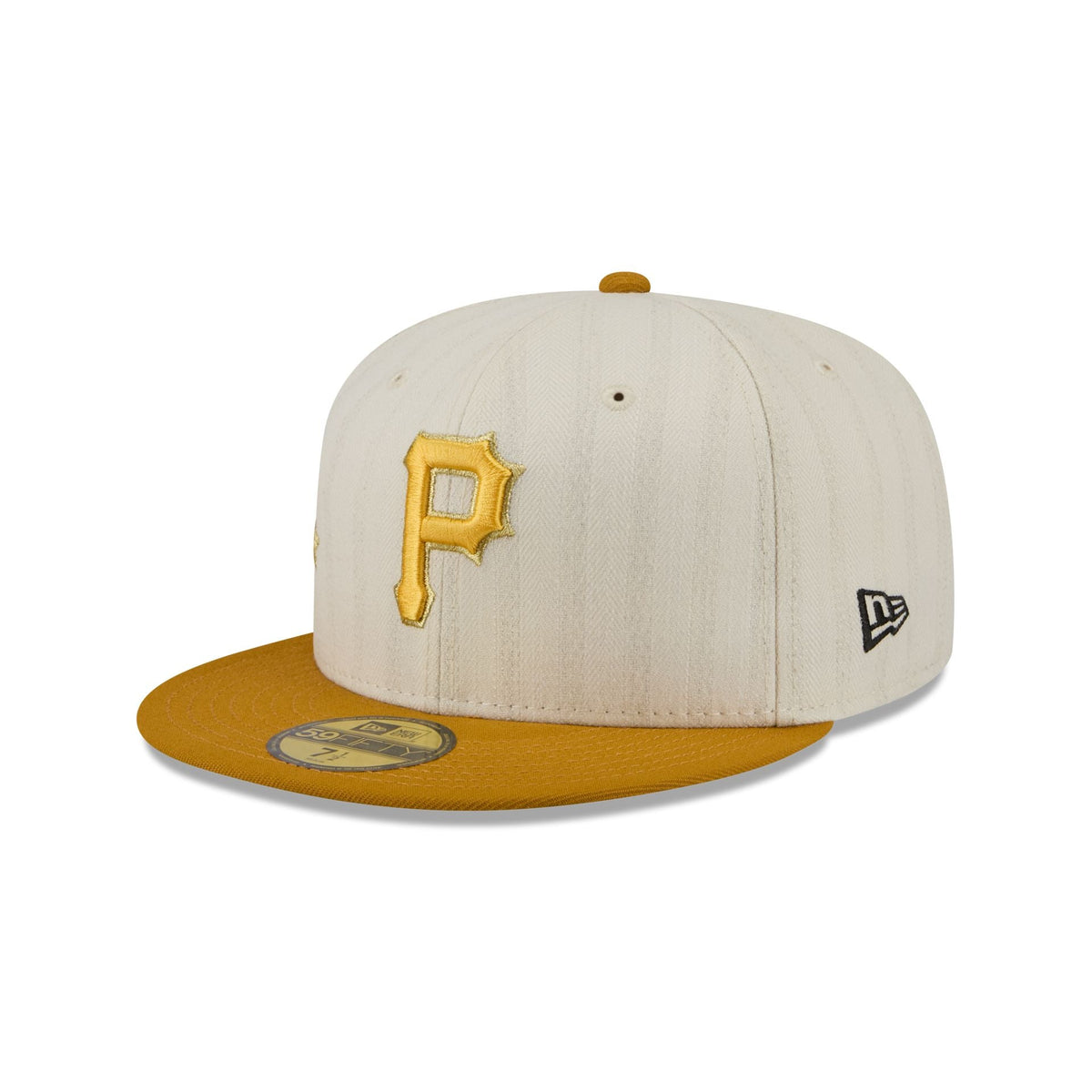 Pittsburgh Pirates Chrome Herringbone 59FIFTY Fitted Hat