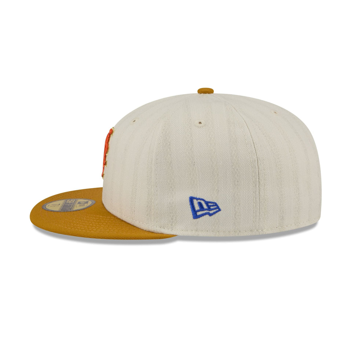 New York Mets Chrome Herringbone 59FIFTY Fitted Hat