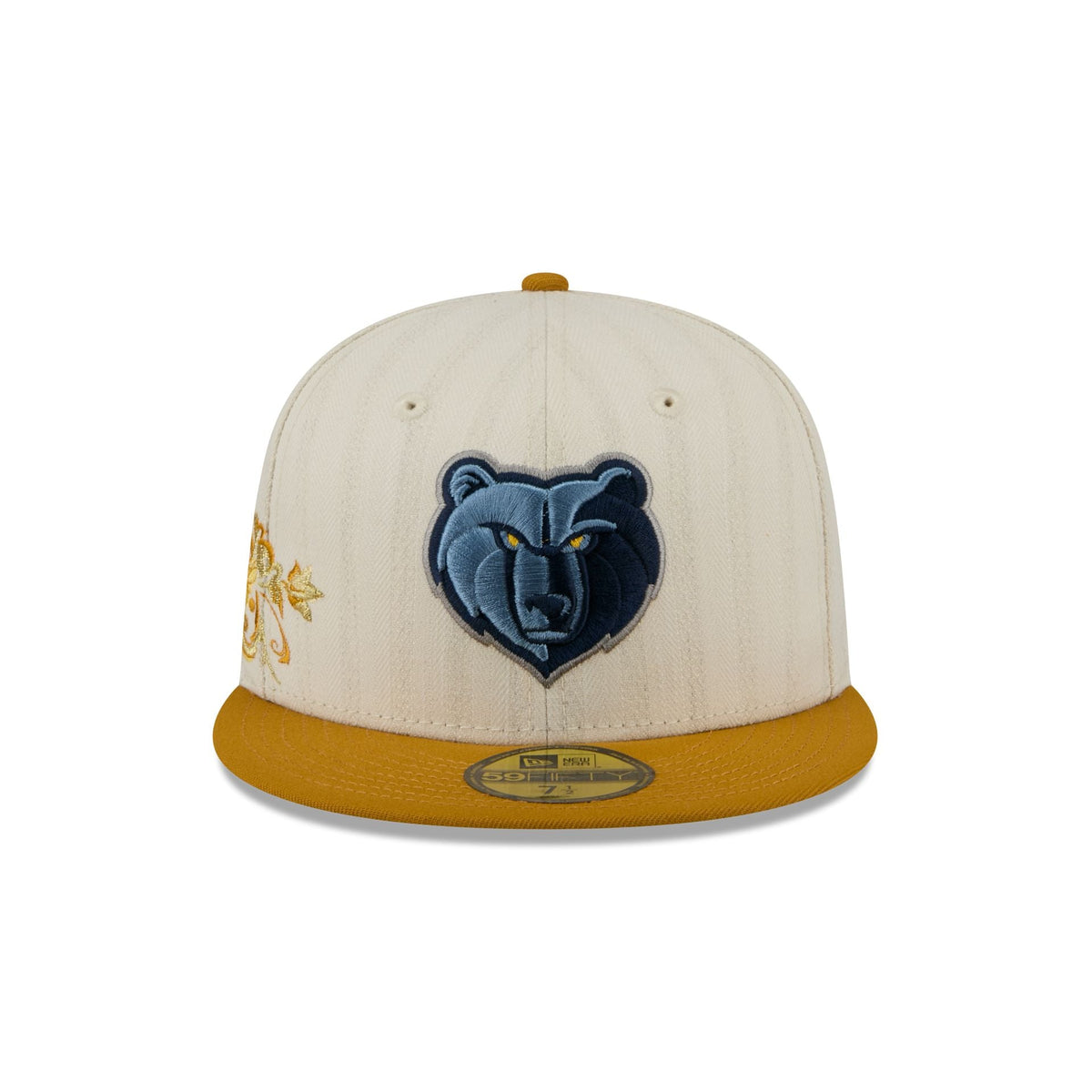 Memphis Grizzlies Chrome Herringbone 59FIFTY Fitted Hat