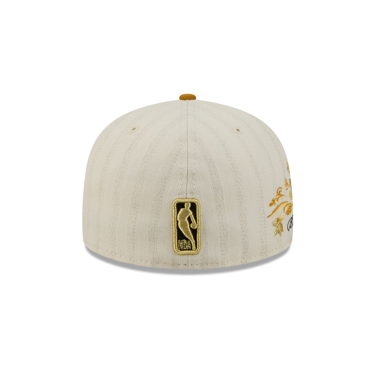 Brooklyn Nets Chrome Herringbone 59FIFTY Fitted Hat