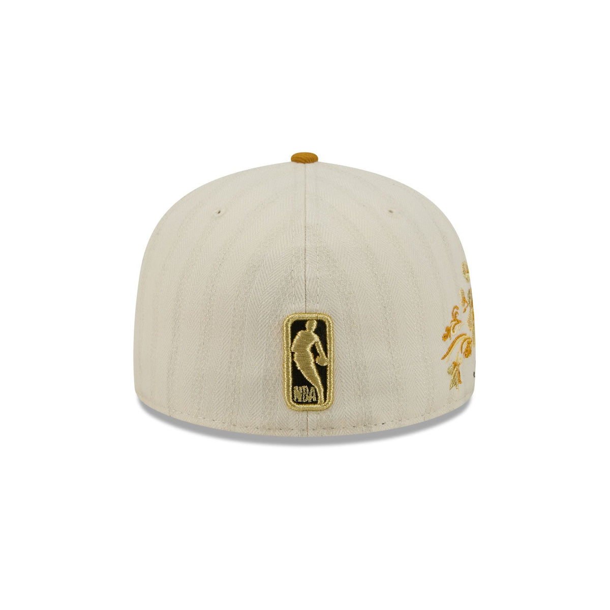 Miami Heat Chrome Herringbone 59FIFTY Fitted Hat