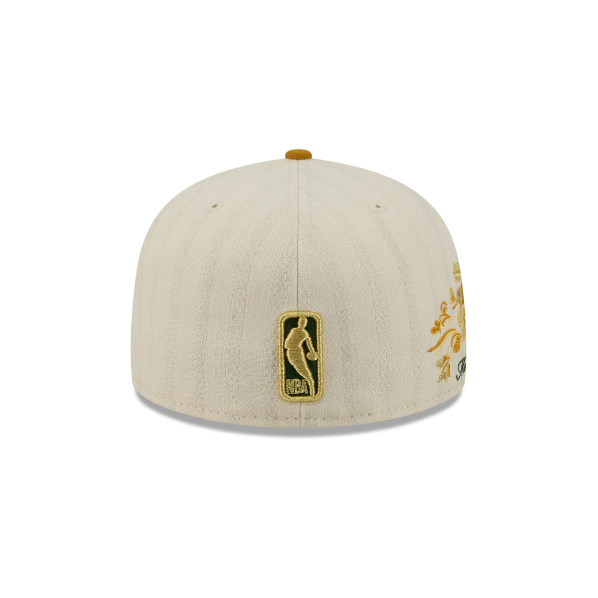 Milwaukee Bucks Chrome Herringbone 59FIFTY Fitted Hat