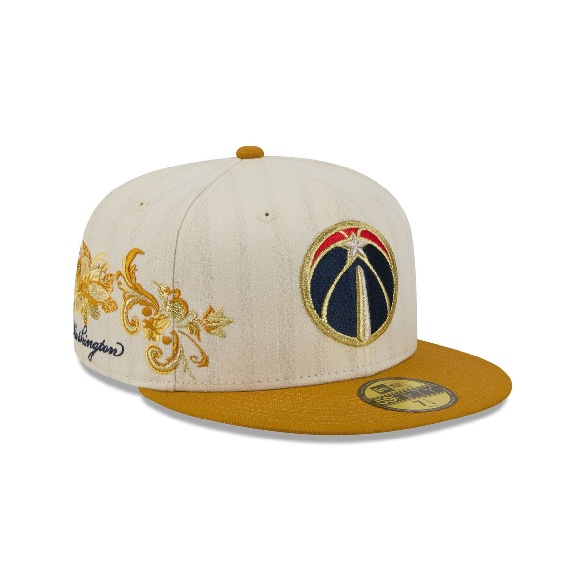 Washington Wizards Chrome Herringbone 59FIFTY Fitted Hat