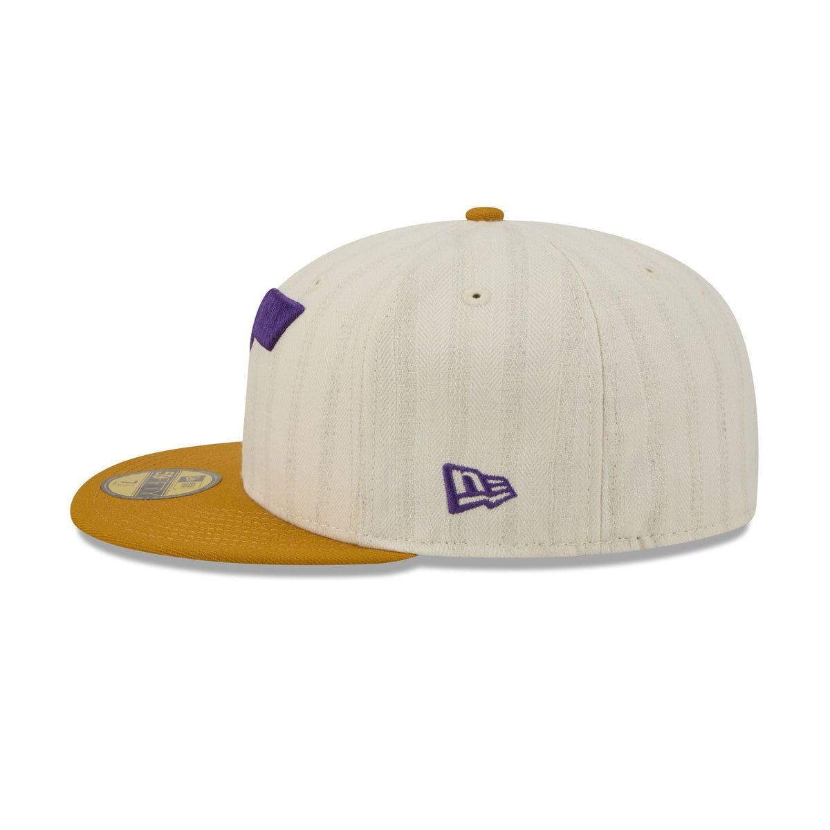 Utah Jazz Chrome Herringbone 59FIFTY Fitted Hat