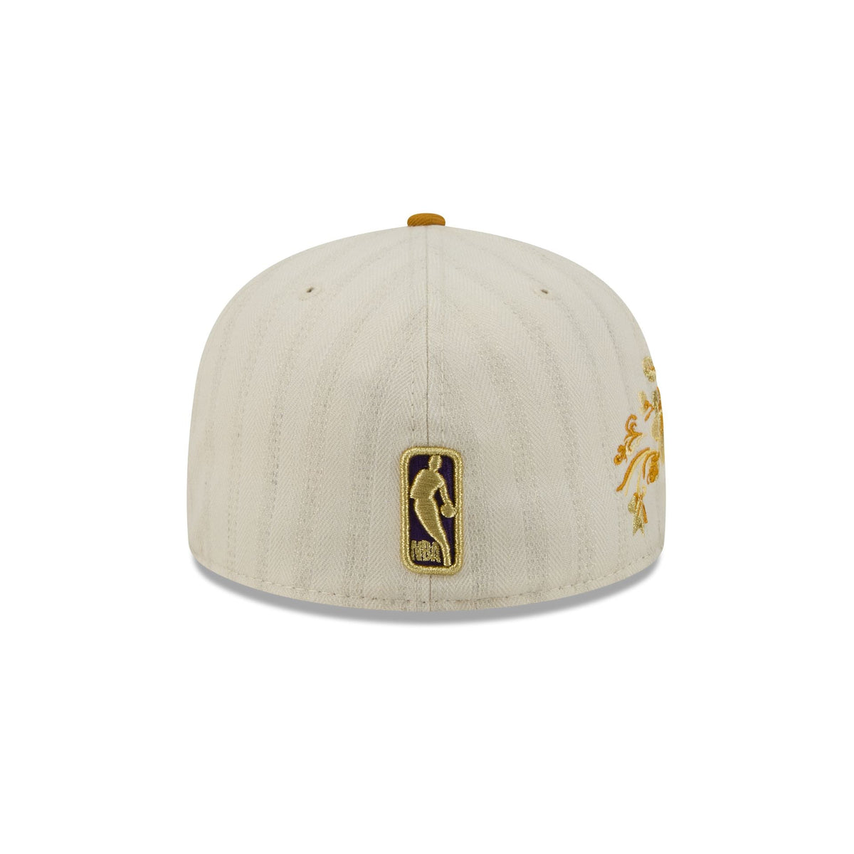 Utah Jazz Chrome Herringbone 59FIFTY Fitted Hat