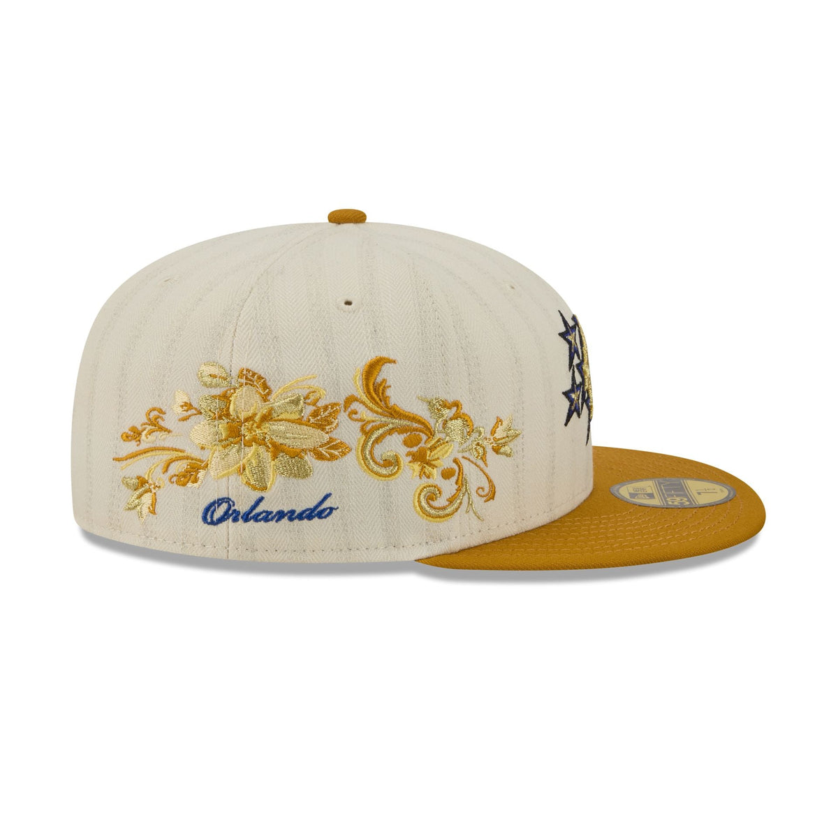 Orlando Magic Chrome Herringbone 59FIFTY Fitted Hat