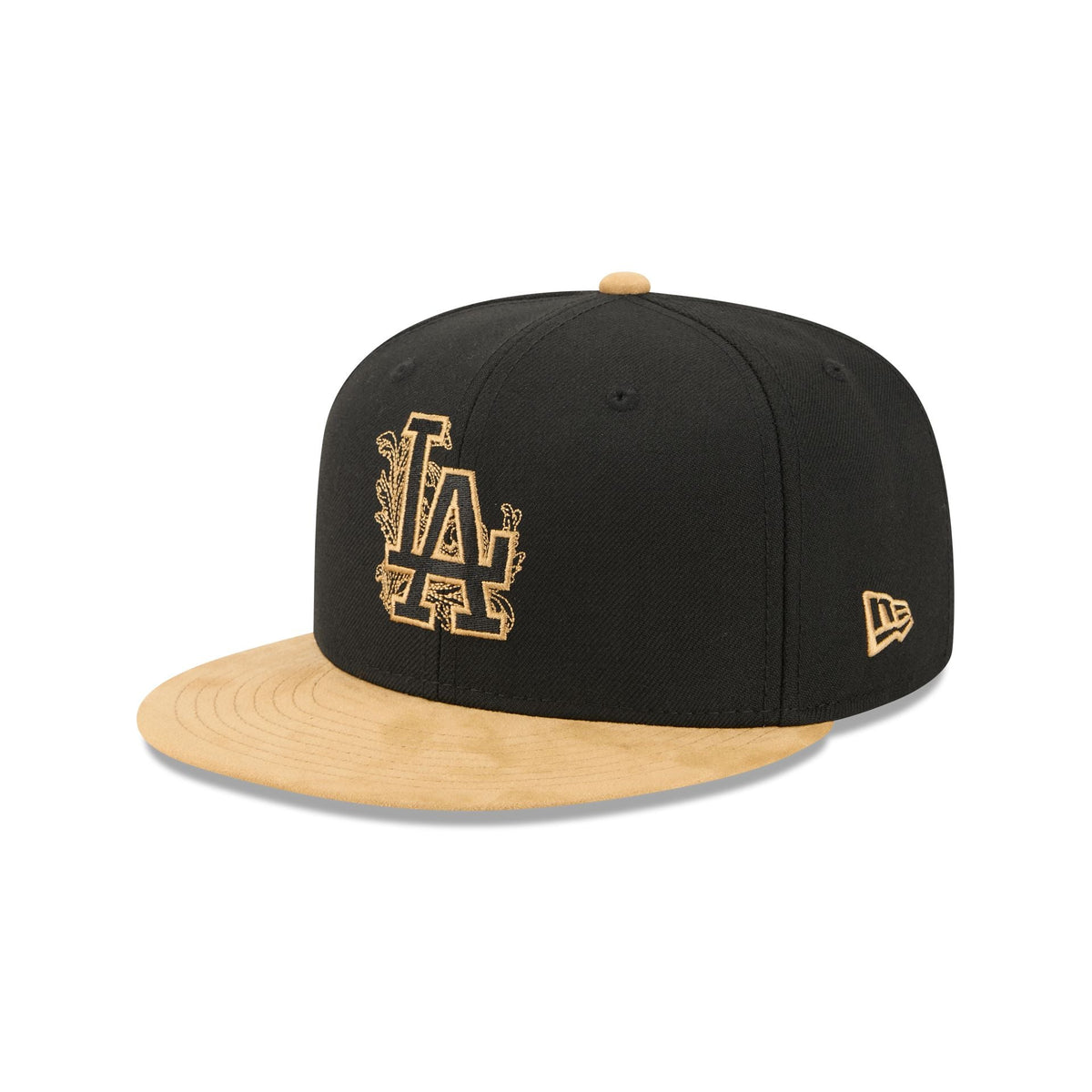 Los Angeles Dodgers Black Wool 59FIFTY Fitted Hat