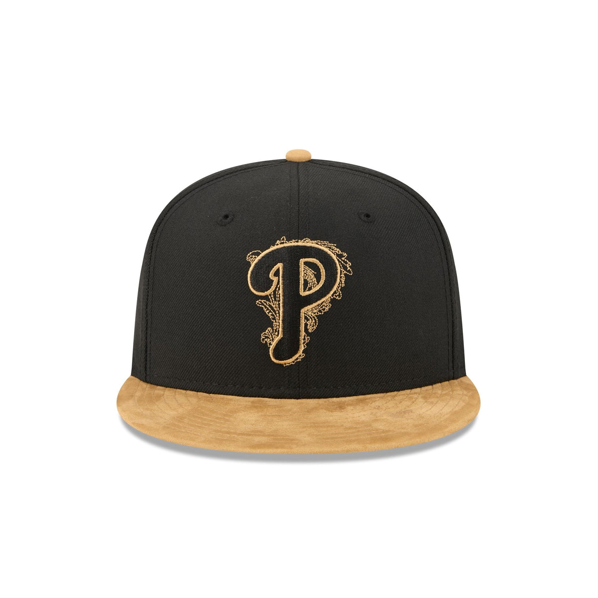 Philadelphia Phillies Black Wool 59FIFTY Fitted Hat