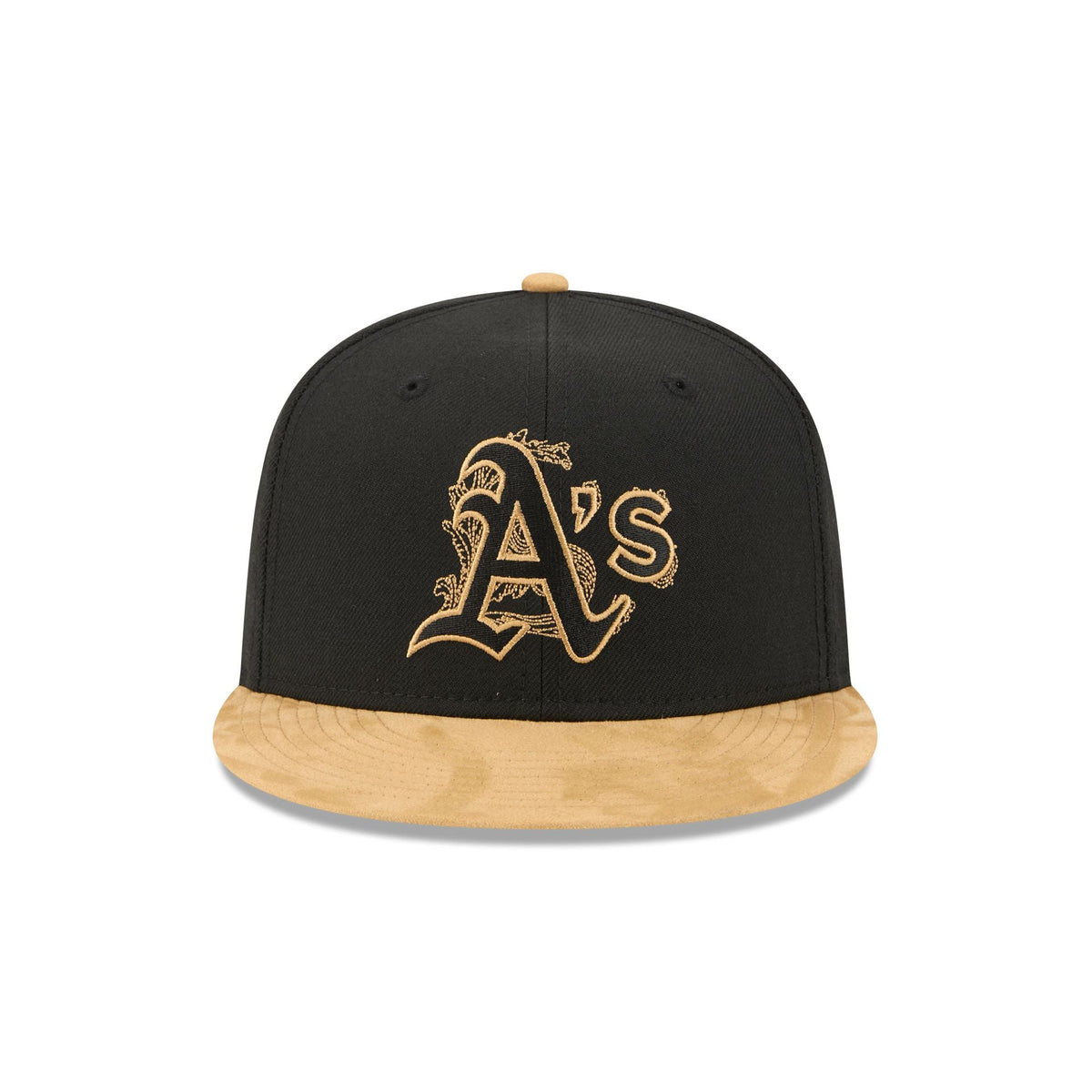 Athletics Black Wool 59FIFTY Fitted Hat